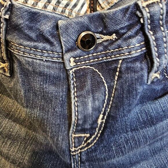 Size 27 Rock Revival Charlotte Easy Boot Cut Jeans - SEE PHOTOS AND DESCRIPTION - Picture 6 of 16